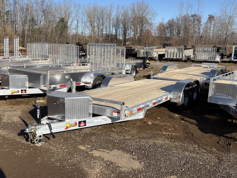 2026 Miska Silver Bullet 18' Aluminum Car Hauler